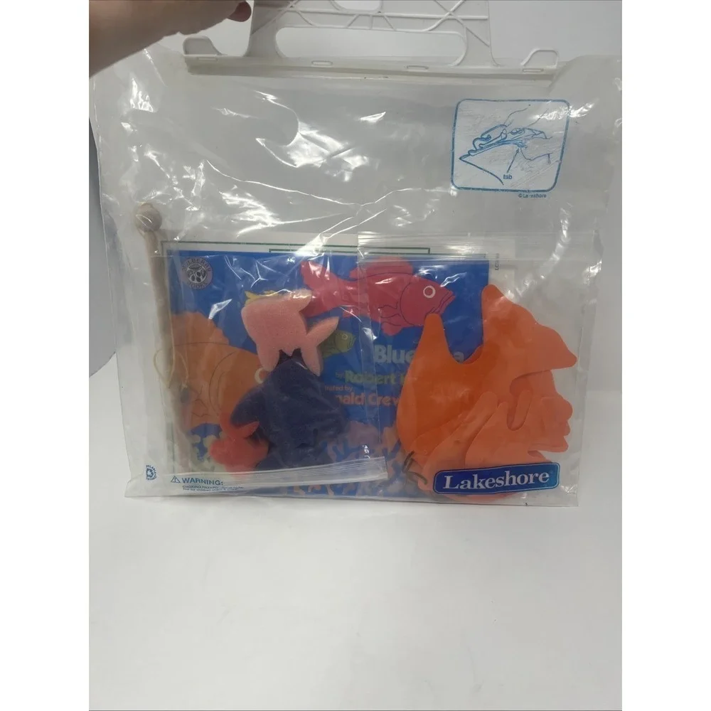 Vintage 93 Lakeshore Learning Blue Sea Fishing Language Kit Complete NEW LC5046